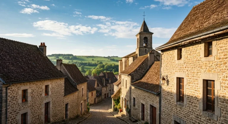 Marcolès : bastide médiévale et Plus Beau Village du Cantal