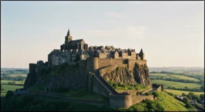 La cité médiévale de Saint-Flour perchée sur son rocher basaltique dans le Cantal