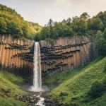 La cascade de Faillitoux : balade vers une chute de lave basaltique