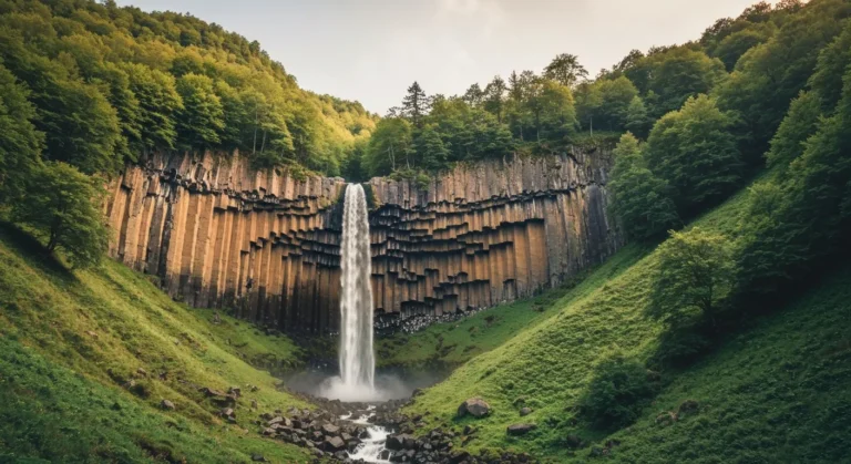 La cascade de Faillitoux : balade vers une chute de lave basaltique