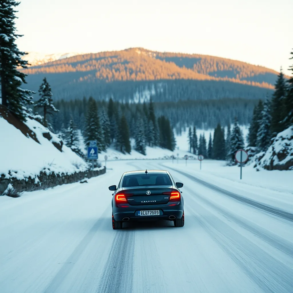 Les chaînes sont indispensables sur les routes de montagne du Cantal entre novembre et mars