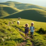 Randonner dans le Cantal avec des enfants : dénivelé, durée et sécurité