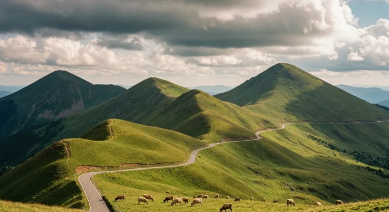 La route des crêtes du Cantal : l&rsquo;itinéraire panoramique du massif
