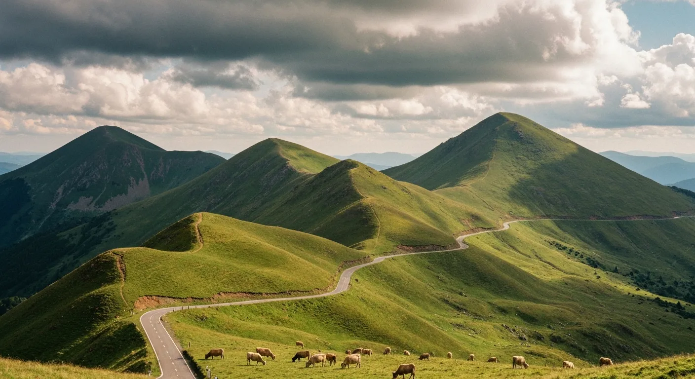 La route des crêtes du Cantal : l'itinéraire panoramique du massif