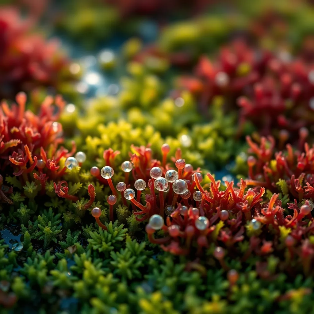 Sphaignes rouges et droséras à feuilles rondes : deux espèces indissociables des tourbières cantaliennes