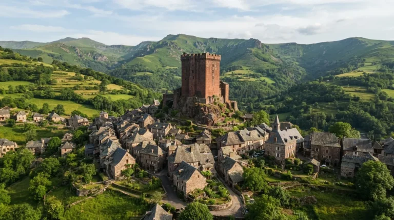 Tournemire : le village classé au pied du château d&rsquo;Anjony